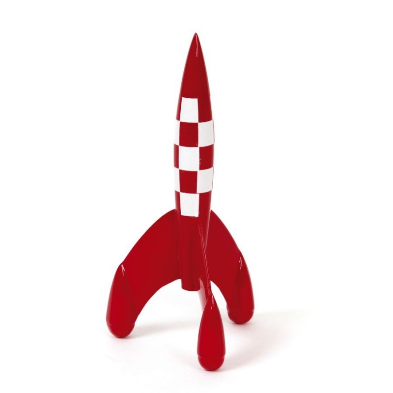 Tintin - Statuette Moulinsart 46954 - La fusée (15cm) - les Tintin - Statuette Moulinsart 46954 - La fusée (15cm) - les