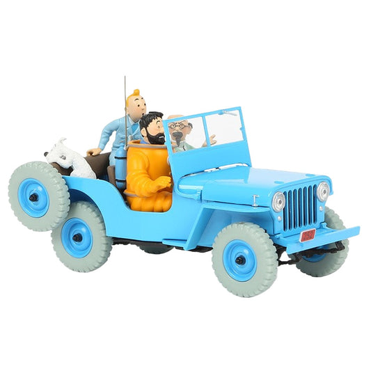 Moulinsart Tintin - Fanfare scene from Moulinsart castle with 11 characters 