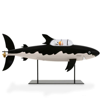 Moulinsart - Tintin the shark submarine 77 cm