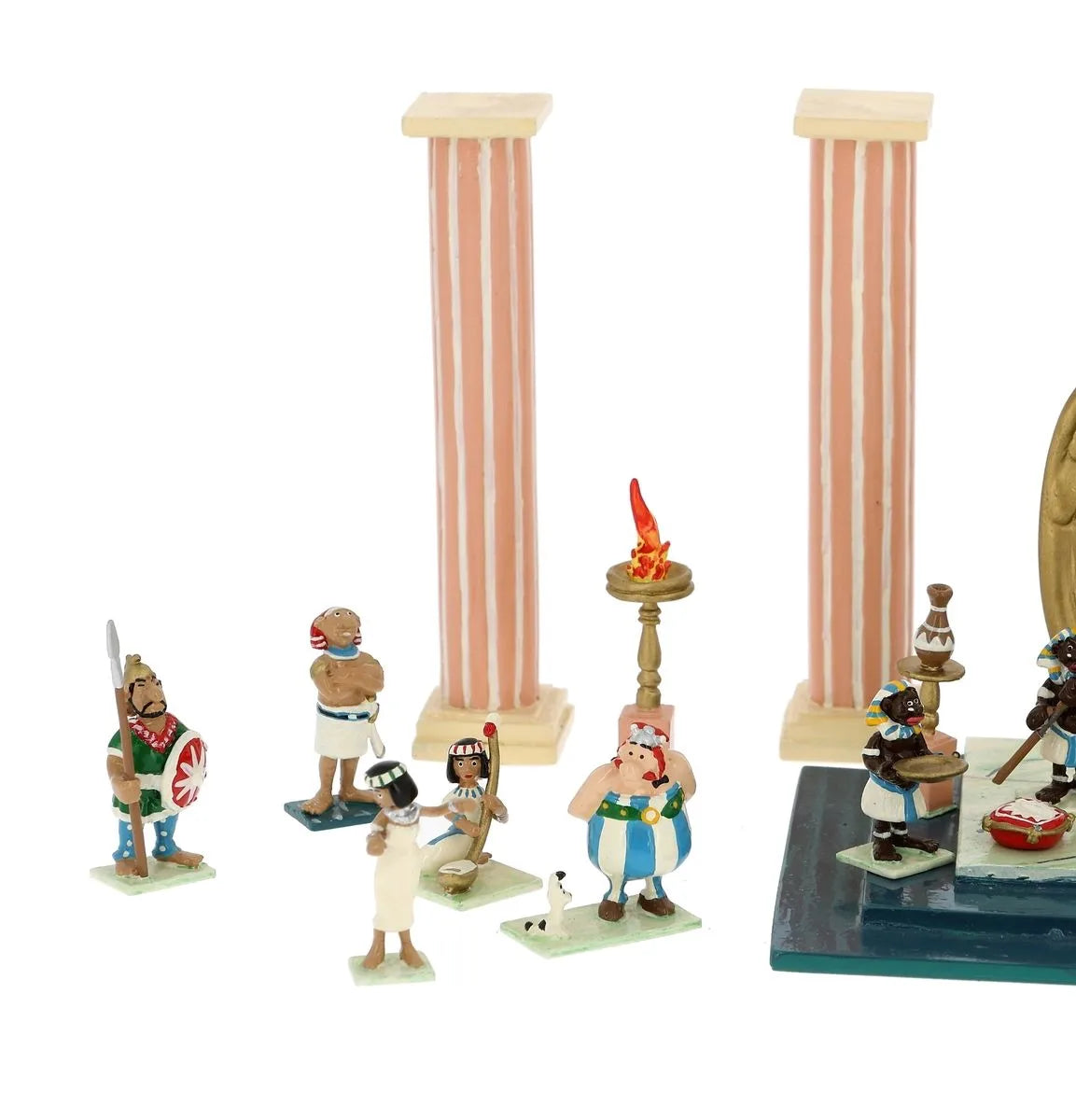 Pixi Mini Uderzo Astérix Obélix - La salle du trône de Cléopâtre - Boîtes 1 & 2