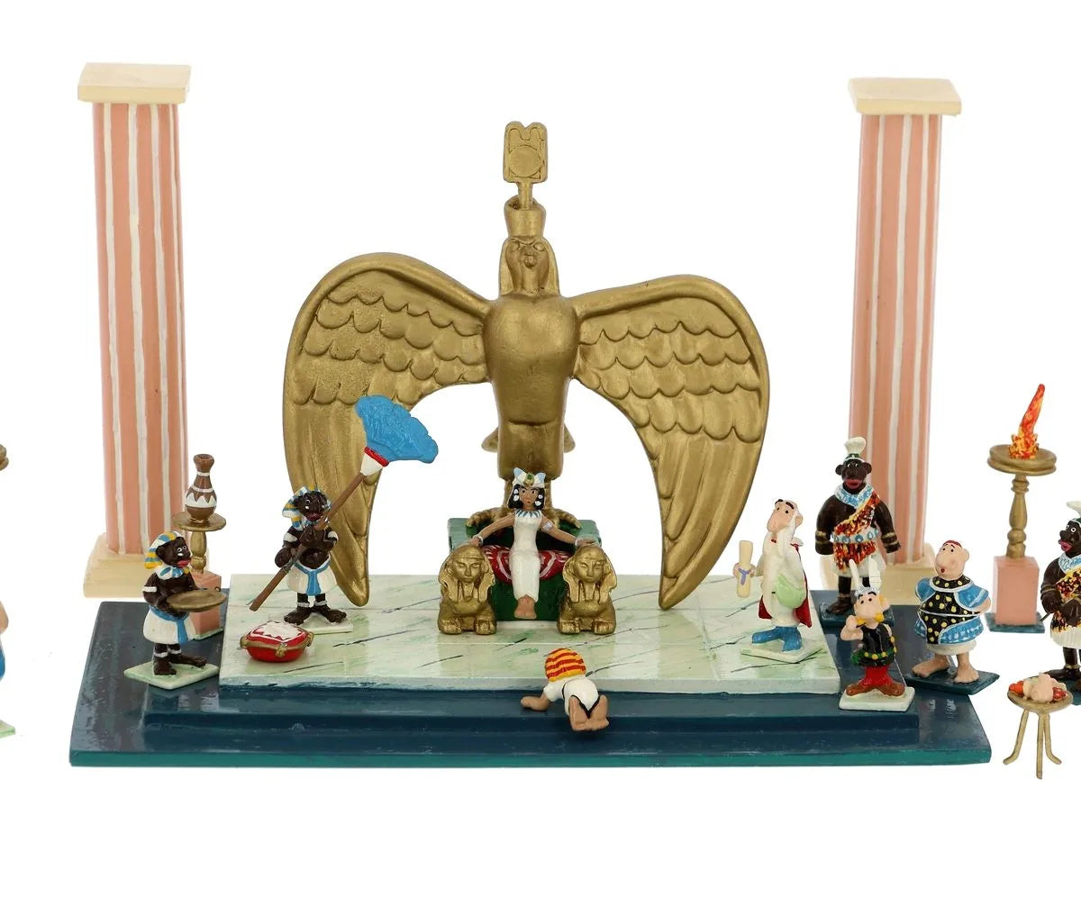 Pixi Mini Uderzo Astérix Obélix - La salle du trône de Cléopâtre - Boîtes 1 & 2