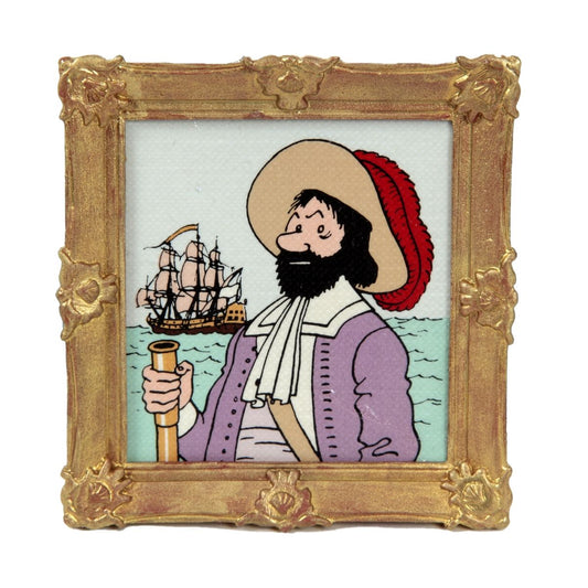 Pixi Tintin - The Knight of Hadoque Frame - Object of the Myth 