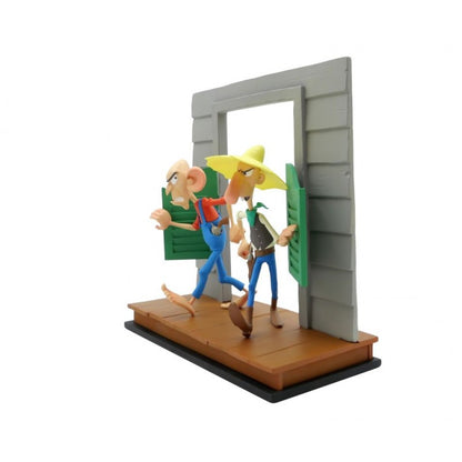 LMZ Collectibles Morris Lucky Luke - Les rivaux de Painful Gulch O'Timmins & O'Hara