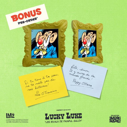 LMZ Collectibles Morris Lucky Luke - Les rivaux de Painful Gulch O'Timmins & O'Hara