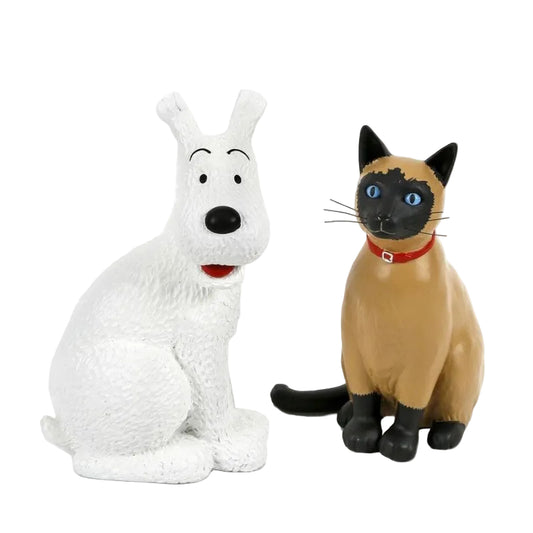 Moulinsart Tintin - Milou et le chat de Moulinsart