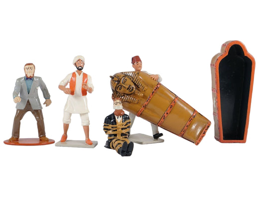 Pixi Blake et Mortimer - La découverte du Dr. Grossgrabenstein ficelé dans le sarcophage
