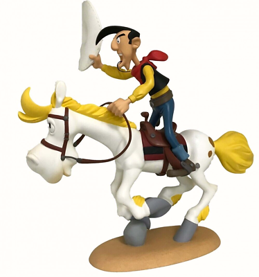 Leblon-Delienne Morris Lucky Luke - Lucky Luke et Jolly Jumper au galop