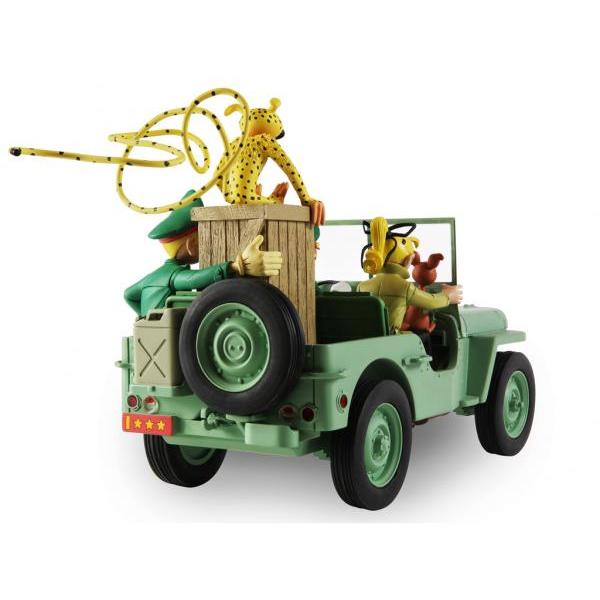 Figures & Vous Le Garage de Franquin - Spirou et Fantasio - Jeep Willys MB