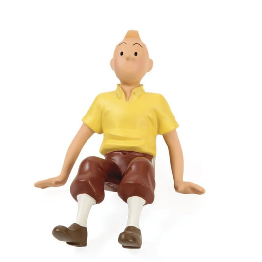 Moulinsart Leblon-Delienne Tintin - Tintin assis chemise jaune