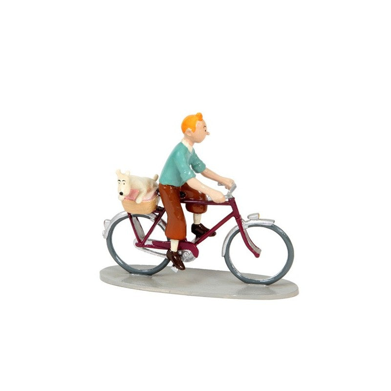 Pixi Tintin - Tintin and Snowy on a bike "The Jewels of the Castafiore" 