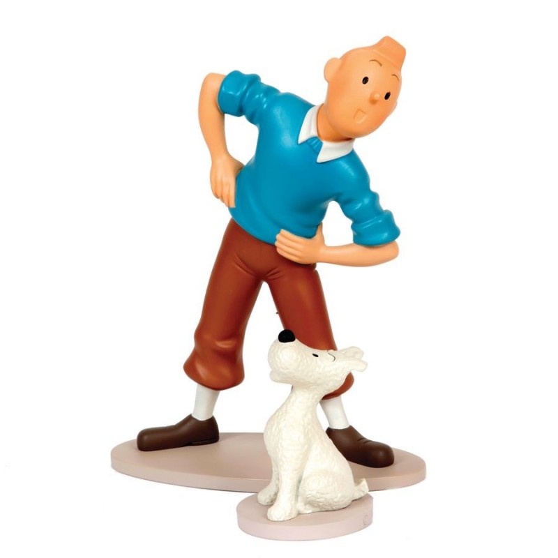 Moulinsart Leblon-Delienne - Tintin et Milou gymnastique