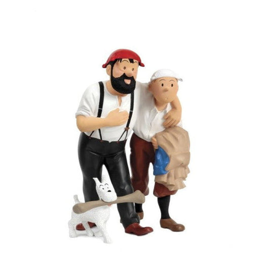 Leblon-Delienne Tintin, Haddock et Milou dans le désert