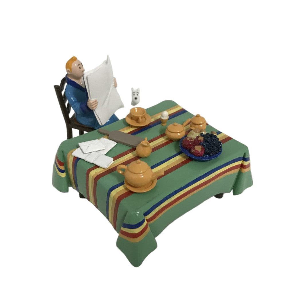 Moulinsart Tintin - Tintin petit déjeuner
