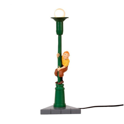 Pixi Regout Tintin - Lampe Tintin sur le réverbère