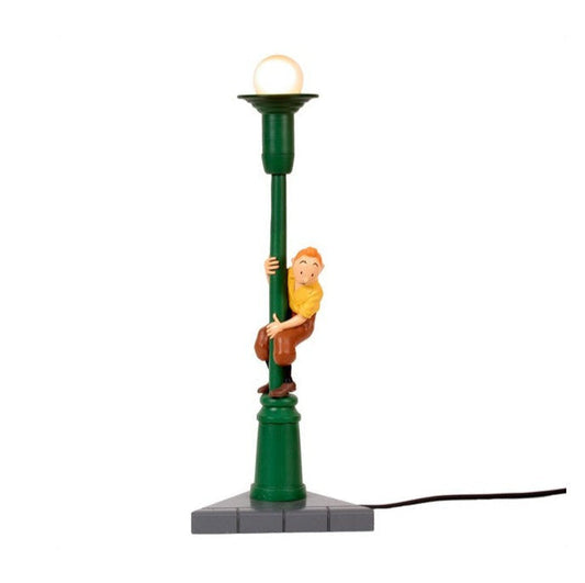 Pixi Regout Tintin - Lampe Tintin sur le réverbère